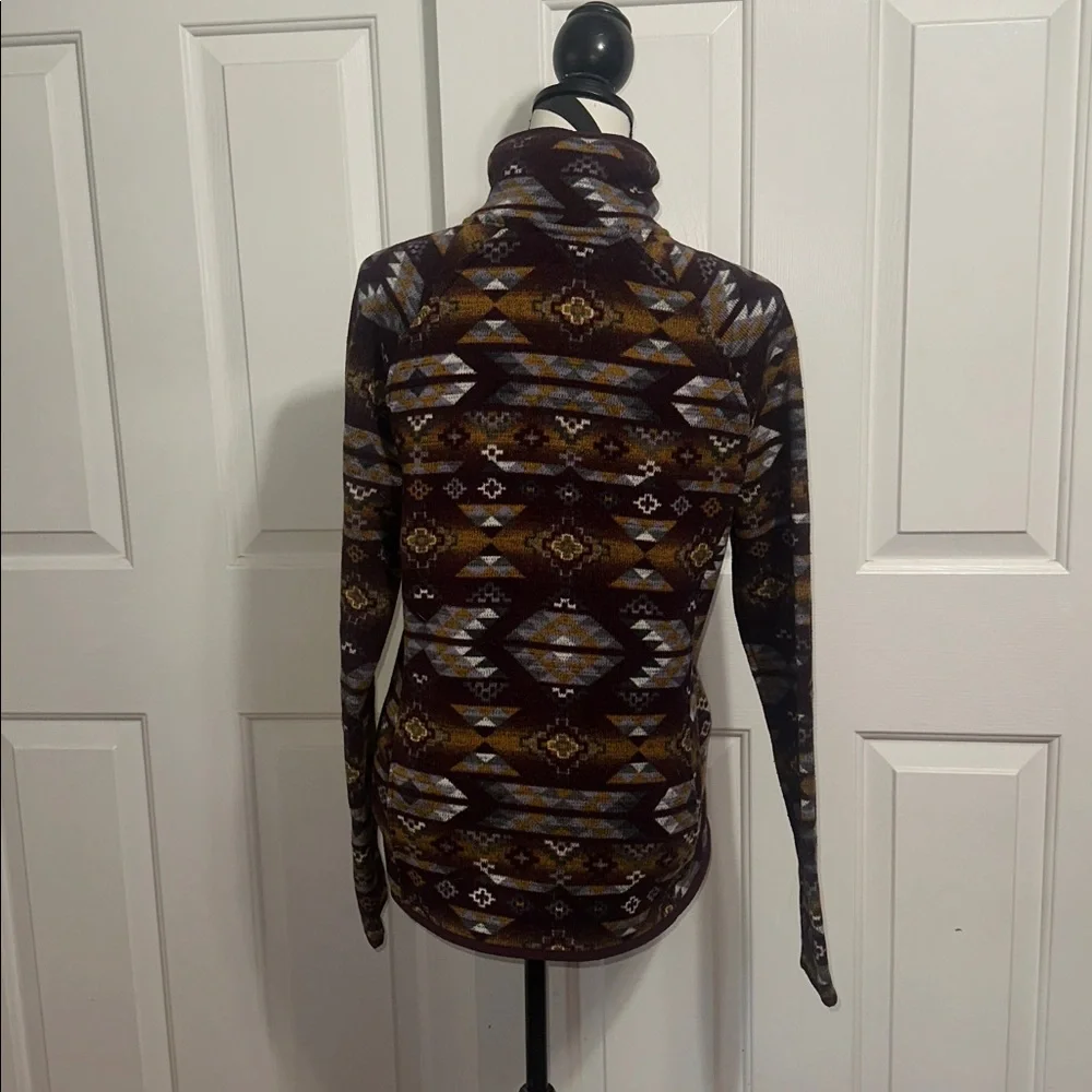 Sherpa Adventure Gear Aztec Patterned Pullover Sweater